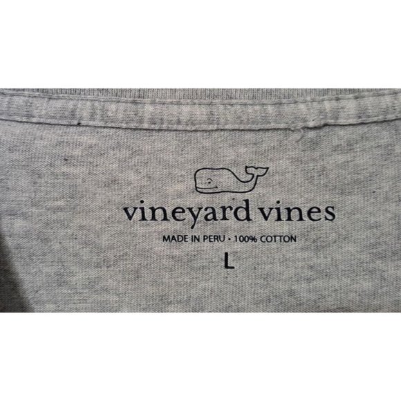 Vineyard Vines Men's L Gray 146th 2020 Kentucky Derby Short Sleeve T-Shirt - Picture 3 of 7